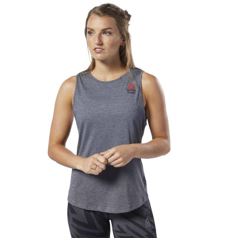 Woman top Reebok CrossFit AC + Cotton Tank Games - EC1496