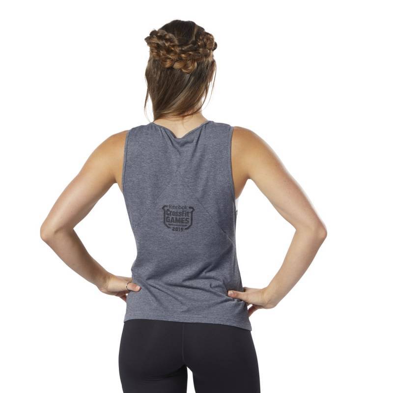 Dámský top Reebok CrossFit AC + Cotton Tank Games - EC1496