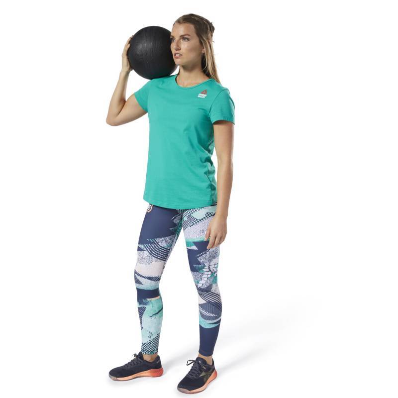 Woman T-Shirt Reebok CrossFit AC + Cotton Tee Games - EC1393