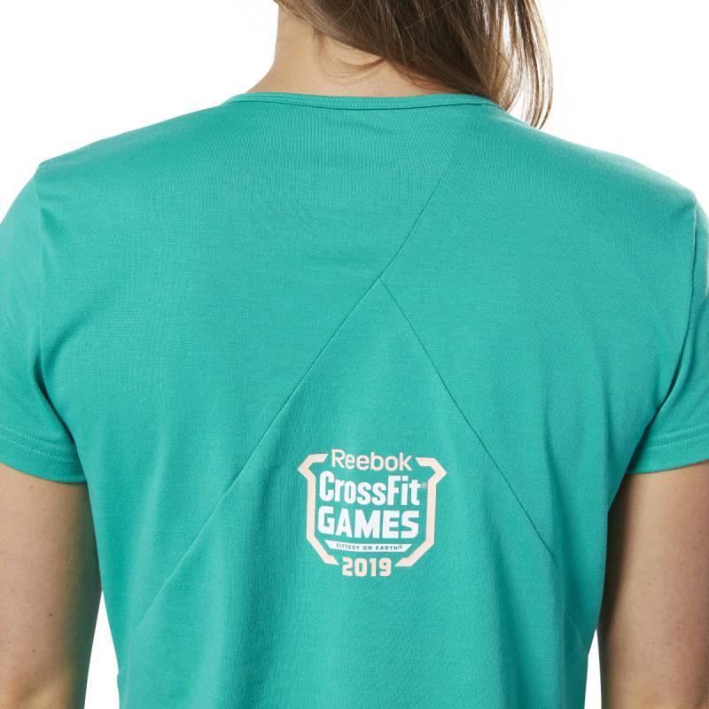 Woman T-Shirt Reebok CrossFit AC + Cotton Tee Games - EC1393