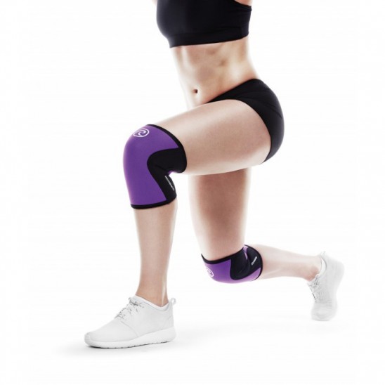 Rehband Bandáž kolene 5 mm - fialová