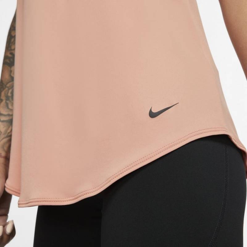 Woman top Nike Dry fit - rose/black