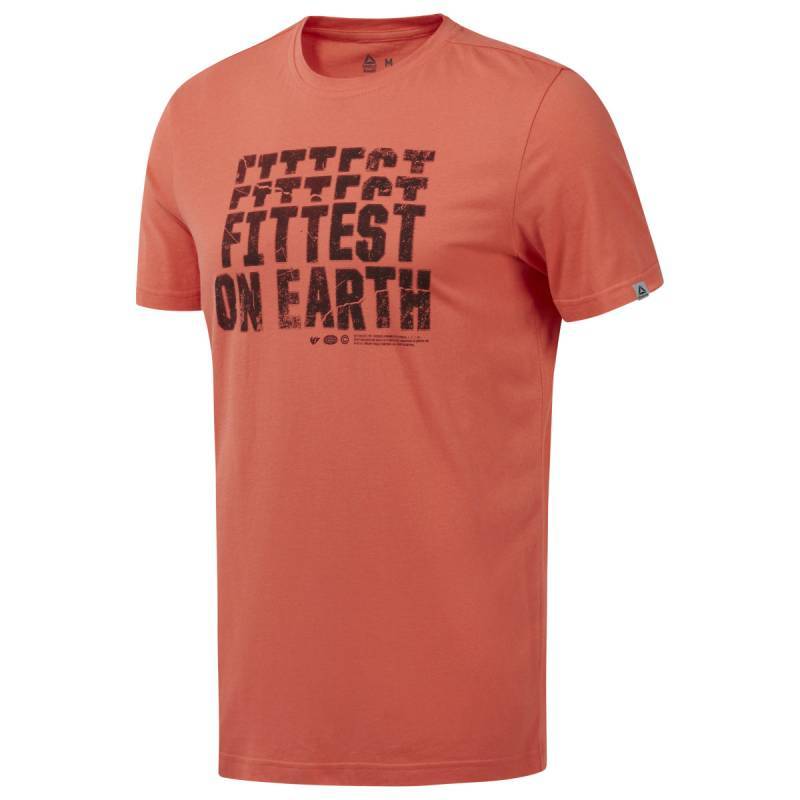 Pánské tričko Reebok CrossFit Fittest on Earth Tee - EC1485