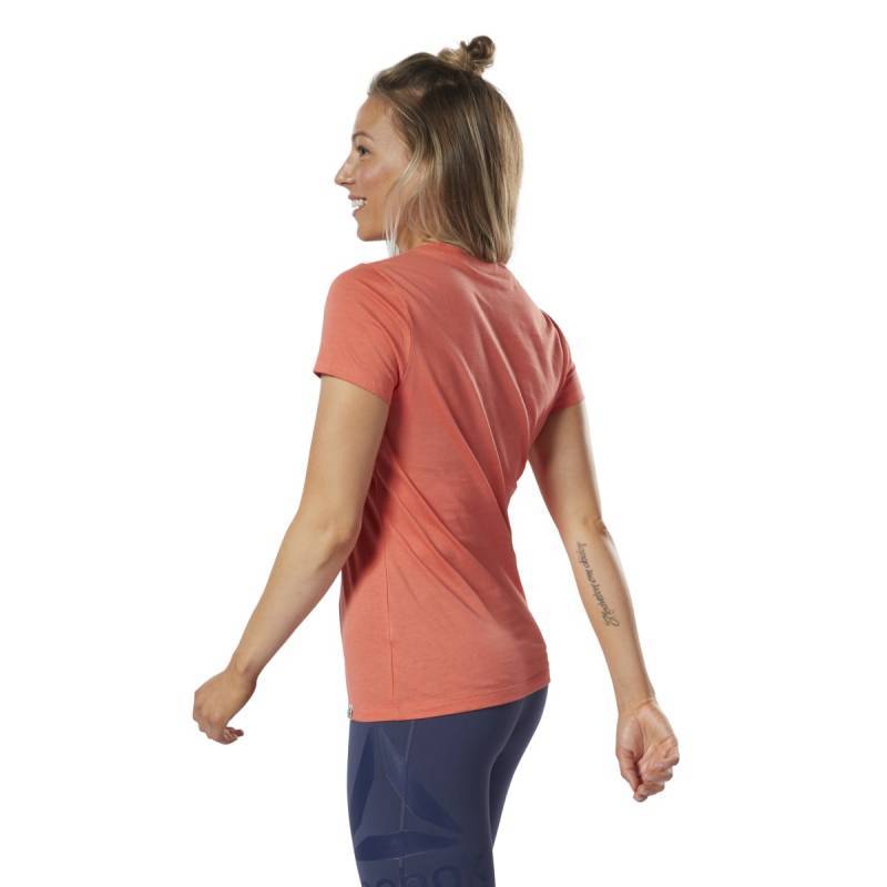 Damen T-Shirt Reebok CrossFit Fittest on Earth Tee - EC1474