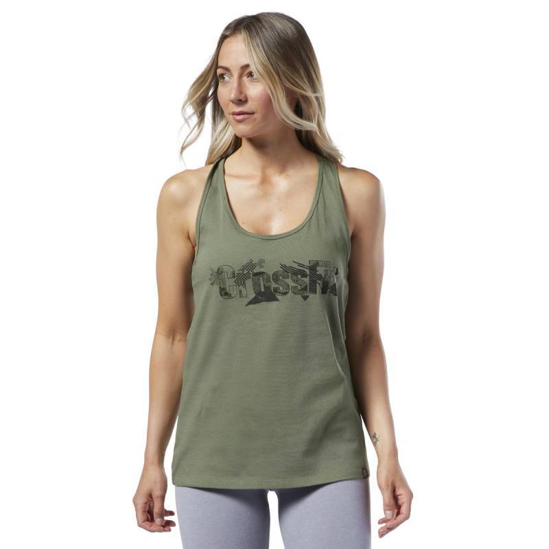 Dámský top Reebok CrossFit Print Fill Logo Tank - EC1500