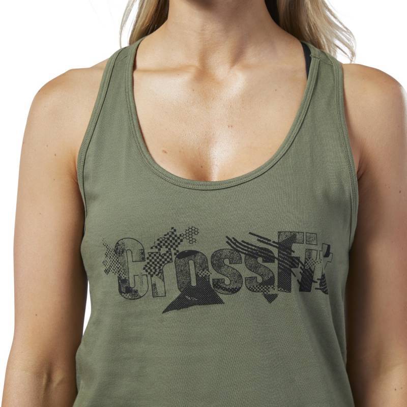 Dámský top Reebok CrossFit Print Fill Logo Tank - EC1500