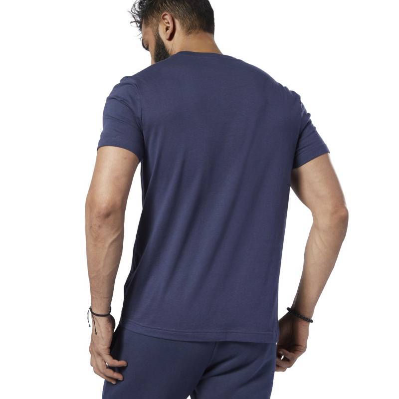 Pánské tričko QQR- Reebok Stacked - EC2080