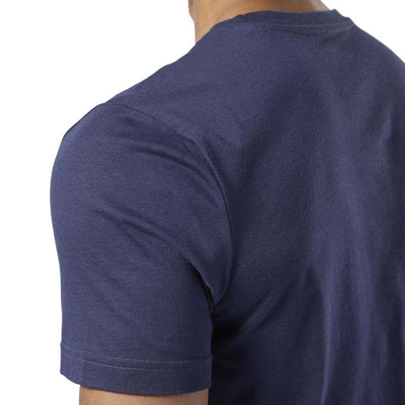 Man T-Shirt QQR- Reebok Stacked - EC2080