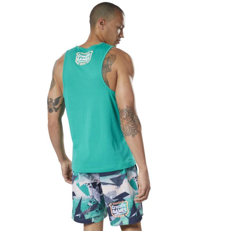 Man Top Reebok CrossFit AC + Cotton Tank Games - EC1384