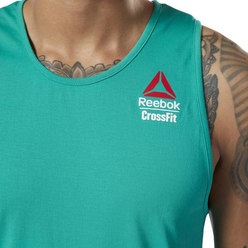 Man Top Reebok CrossFit AC + Cotton Tank Games - EC1384