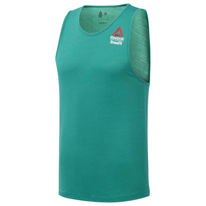 Pánské tílko Reebok CrossFit AC + Cotton Tank Games - EC1384