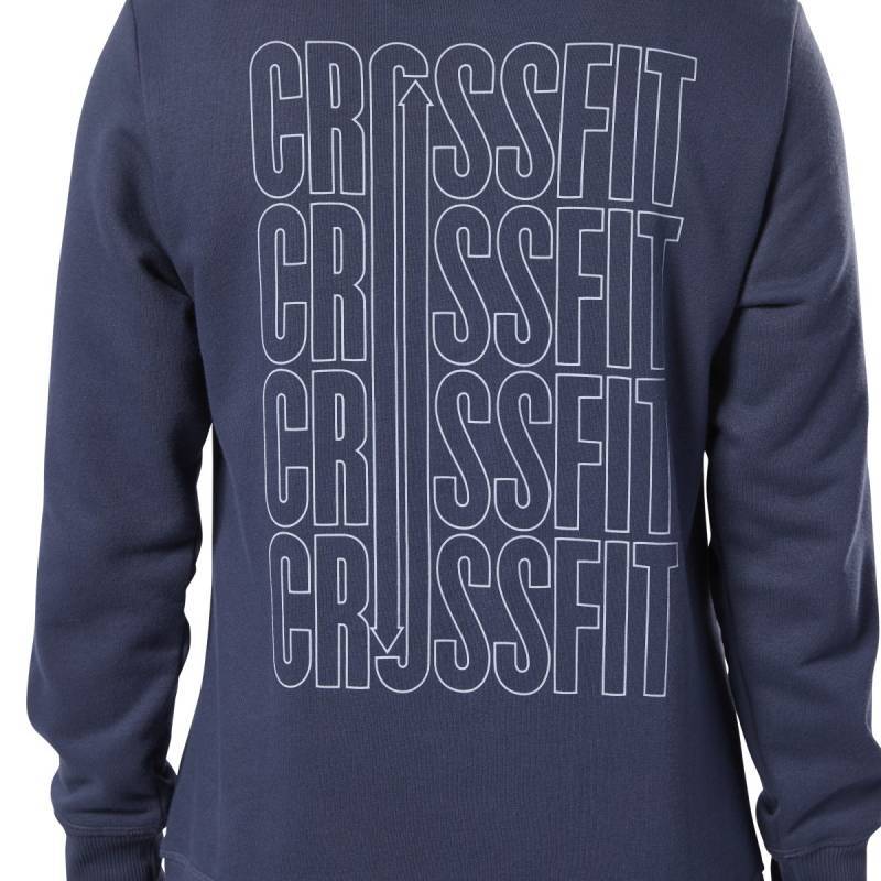Woman hoodie Reebok CrossFit CrossFit Repeat Full Zip - EC1504