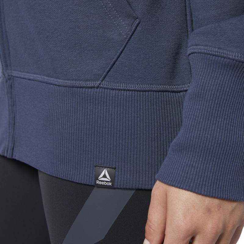 Woman hoodie Reebok CrossFit CrossFit Repeat Full Zip - EC1504