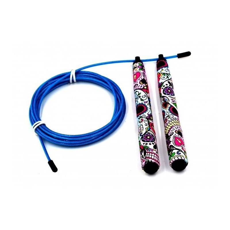 Rychlostní švihadlo Picsil Jump Rope ABS 2.0 Special Edition - Mexican Skull