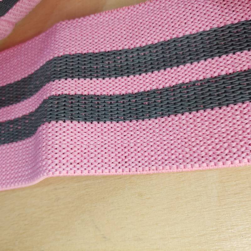 Textilní odporová guma / loop band WORKOUT - růžová