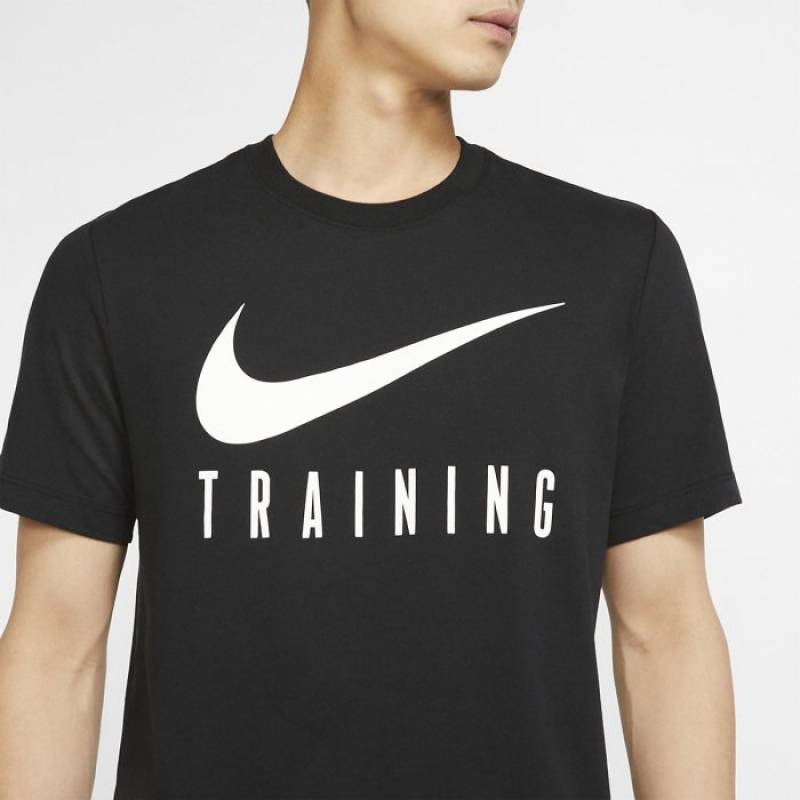 Herren T-Shirt Nike TRAINING - schwarz