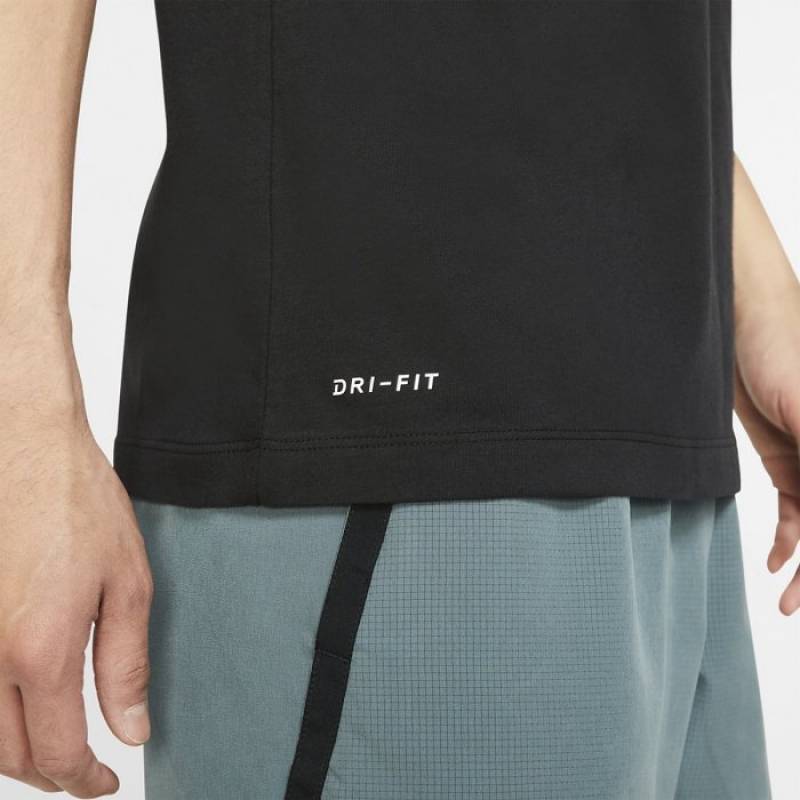 Man fitness T-Shirt Nike TRAINING - black