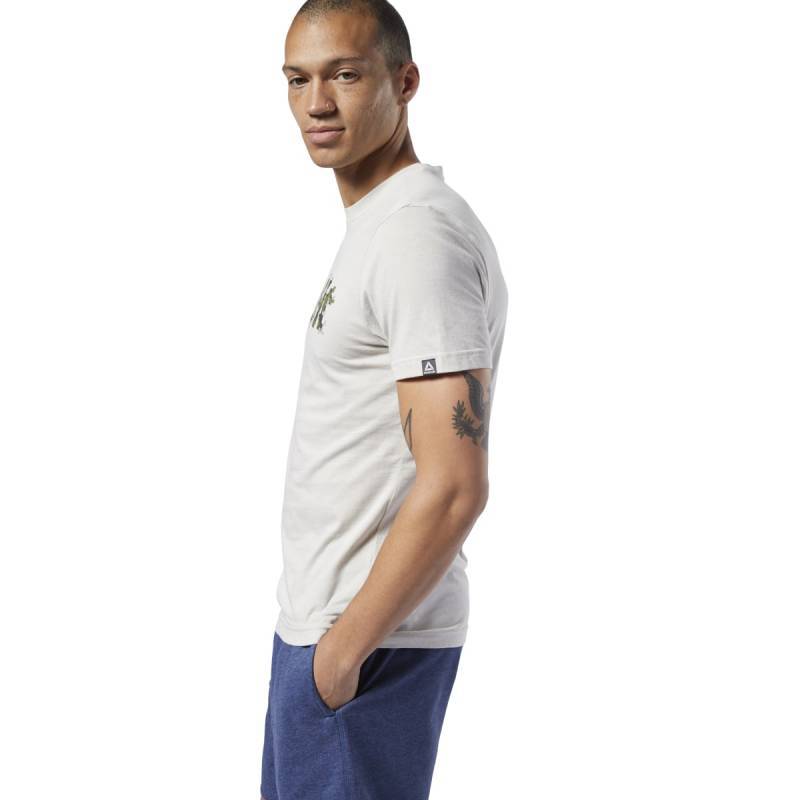 Pánské tričko Reebok CrossFit Camo Logo Tee - EC1479