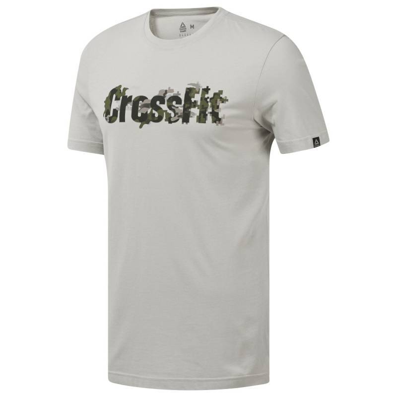 Man T-Shirt Reebok CrossFit Camo Logo Tee - EC1479