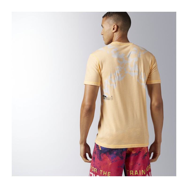 Pánské tričko Crossfit BURNOUT TEE SOLID B45158