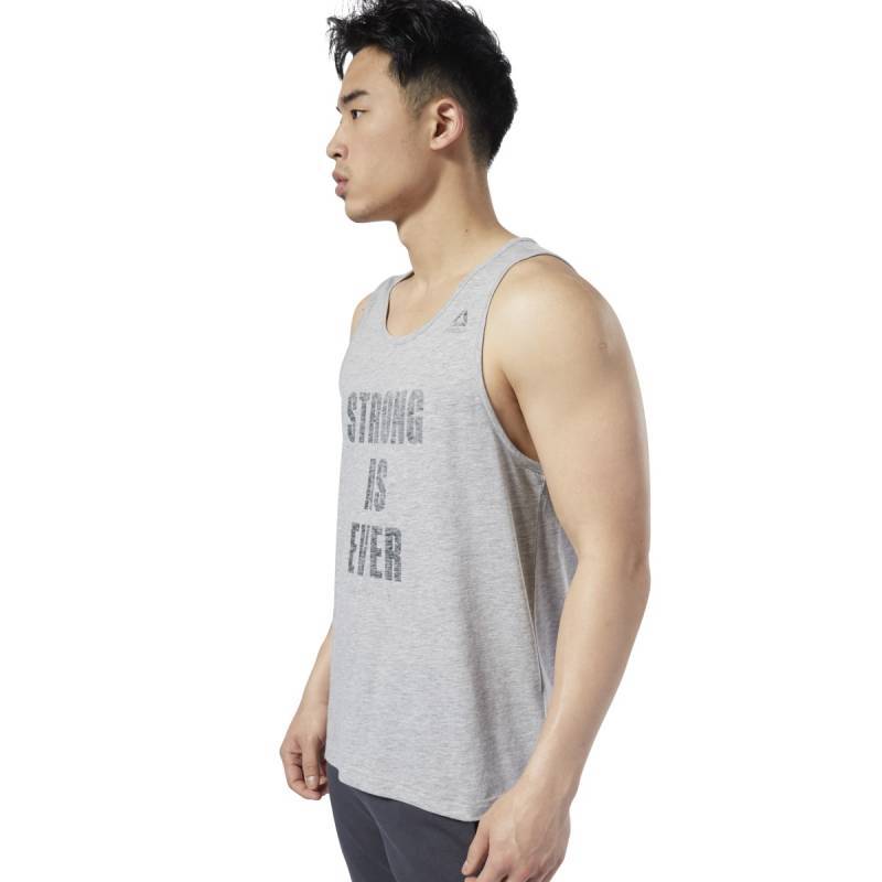 Man T-Shirt Les Mills GRAPHIC TANK - ED0581