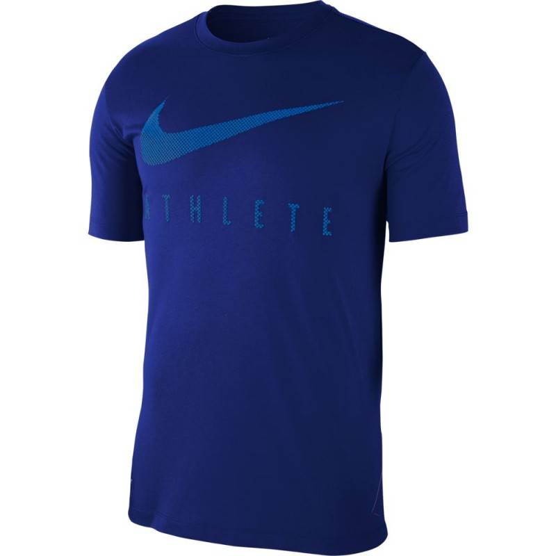 Herren T-Shirt Athlete Dri-FIT Swoosh - blau