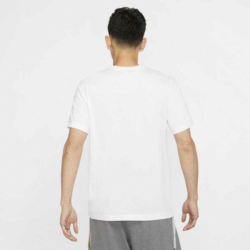 Man fitness T-Shirt Nike TRAINING - white