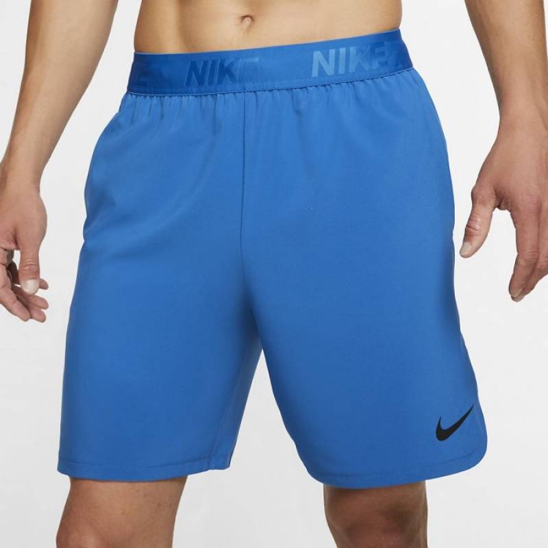 Pánské tréninkové kraťasy Nike Flex modré