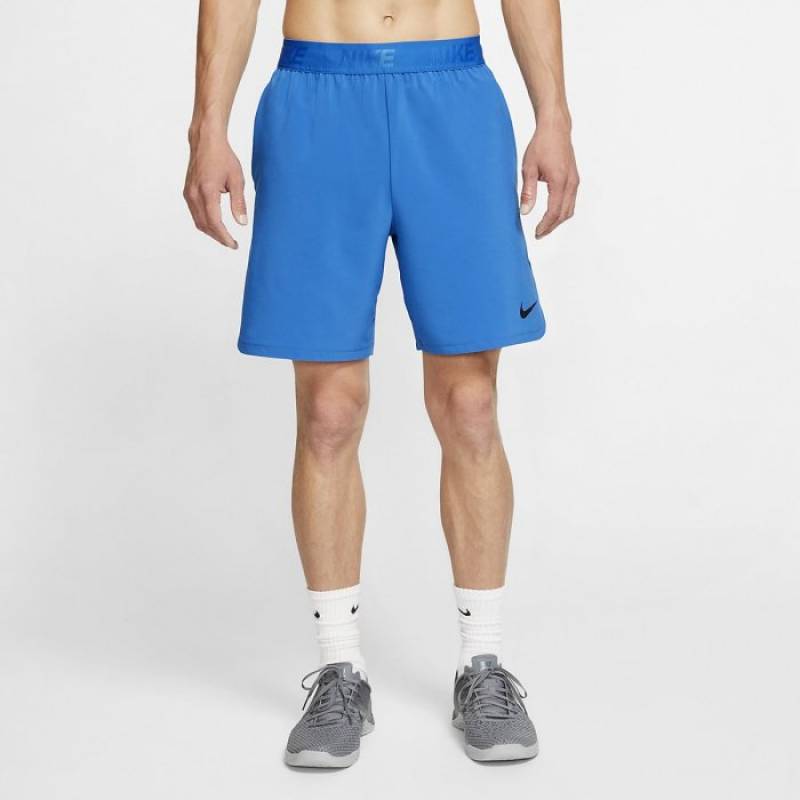 Pánské tréninkové kraťasy Nike Flex modré