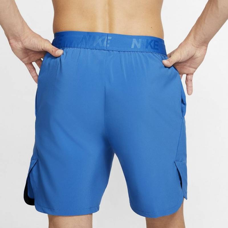 Pánské tréninkové kraťasy Nike Flex modré