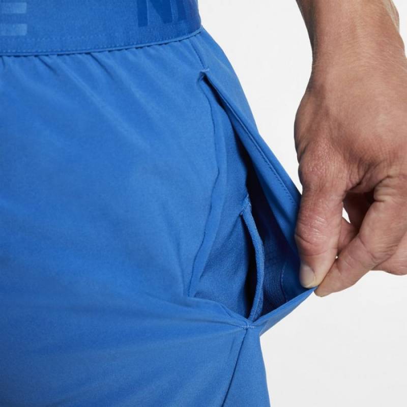 Pánské tréninkové kraťasy Nike Flex modré