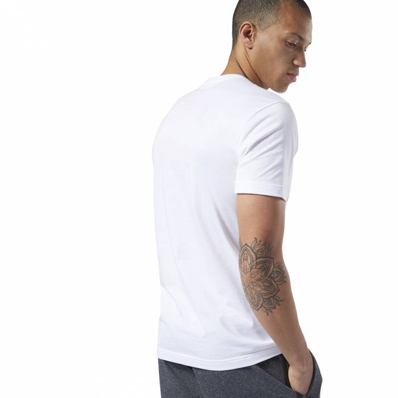 Man T-Shirt Reebok CrossFit Funky Flamingo Tee - EC1484