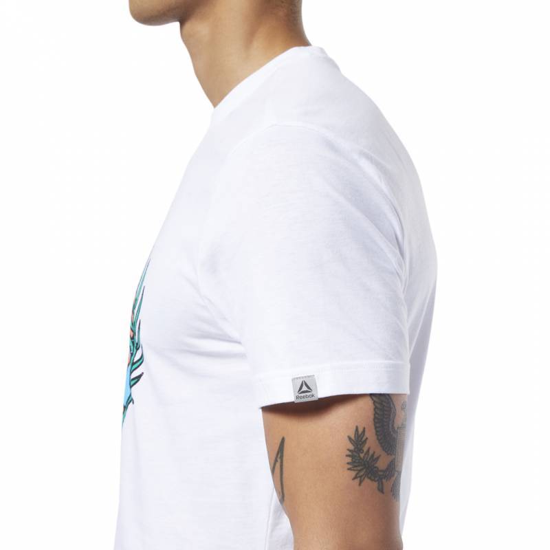 Pánské tričko Reebok CrossFit Funky Flamingo Tee - EC1484