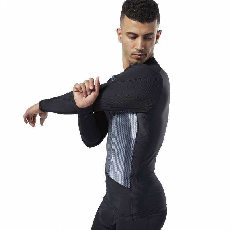 Man compression T-Shirt OST LS Tee - Printed - DY8026