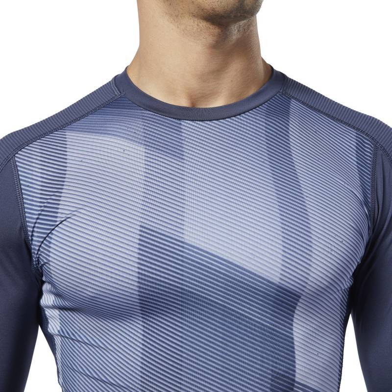 Man compression T-Shirt OST LS Tee - Printed - EC0958