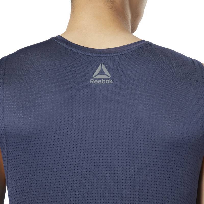 Man Top Les Mills AC Vent Sleeveless Tee - ED0610