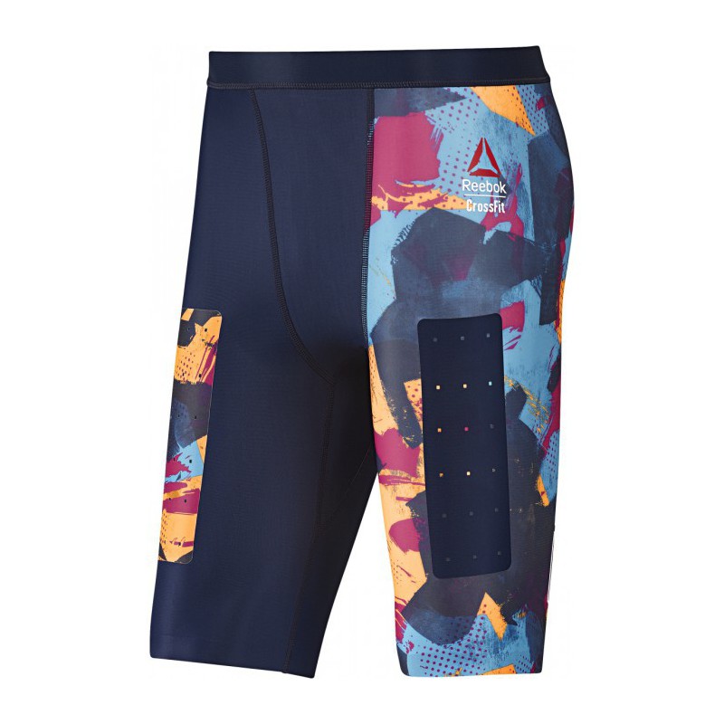 Crossfit kompresní šortky COMPRESSION SHORT AOP