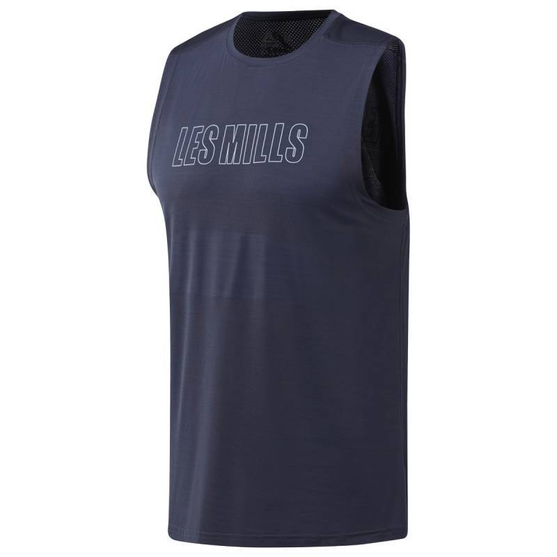 Pánské tílko Les Mills AC Vent Sleeveless Tee - ED0610