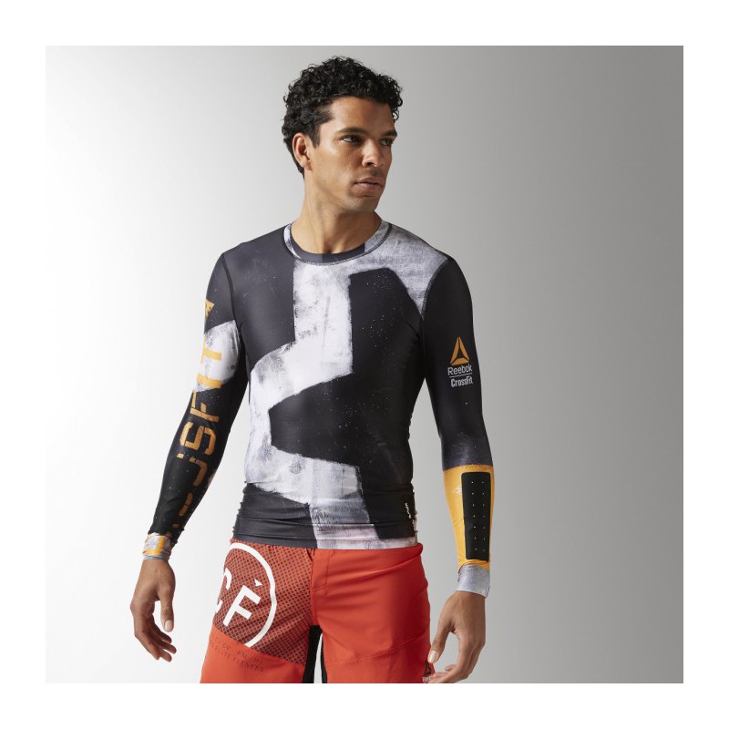 Pánské kompresní tričko ENGINEERED LS TOP B45167