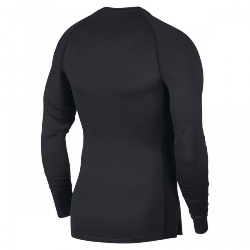 Man functional T-Shirt Long-Sleeve - black
