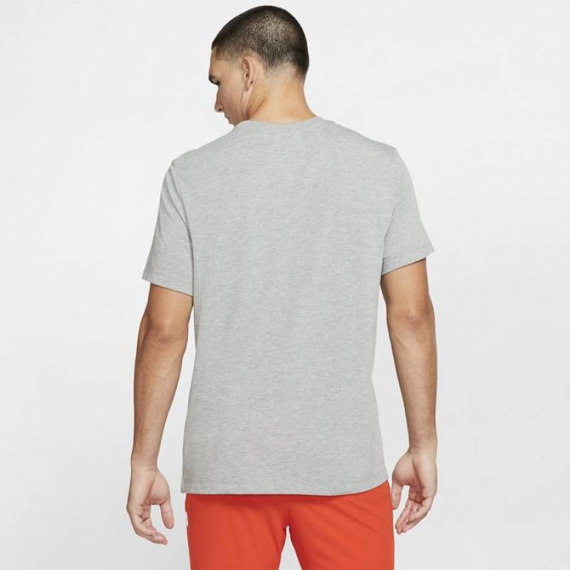 Herren T-Shirt Athlete Dry-FIT Swoosh - dunkel grau