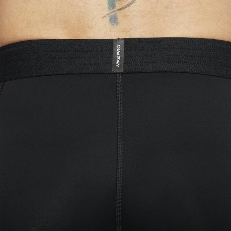 Man Tight Training Tights - black