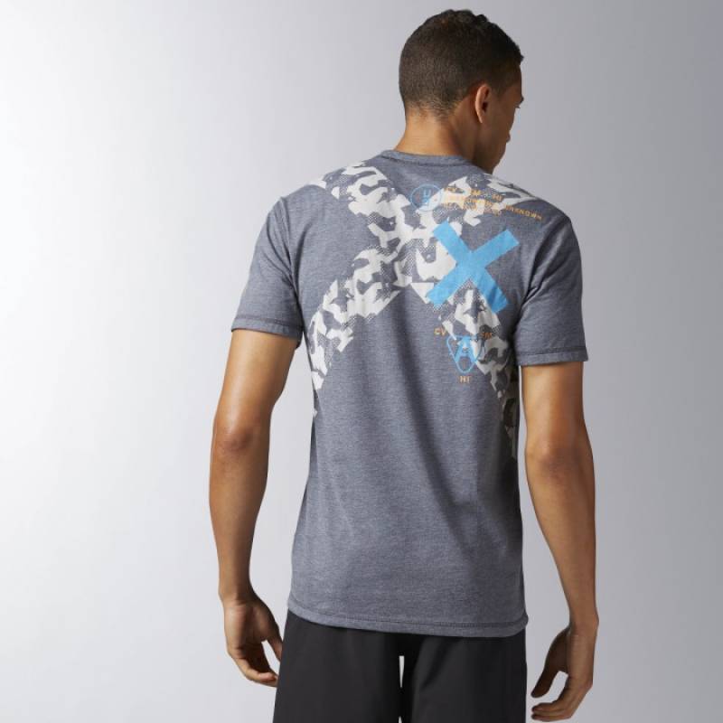 Man T-Shirt CrossFit RCrossFit BURNOUT TEE B45157