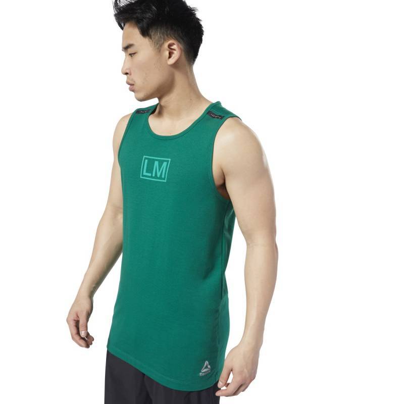 Pánské tílko Les Mills PERF COTTON TANK - ED0570