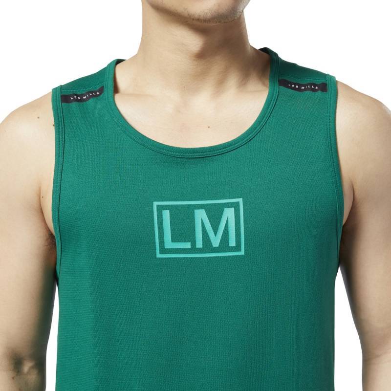 Man Top Les Mills PERF COTTON TANK - ED0570