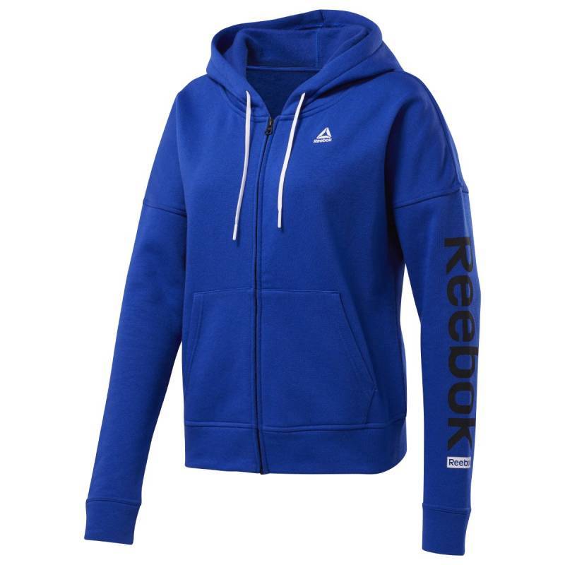 Woman hoodie Linear Logo Fullzip - FI2004
