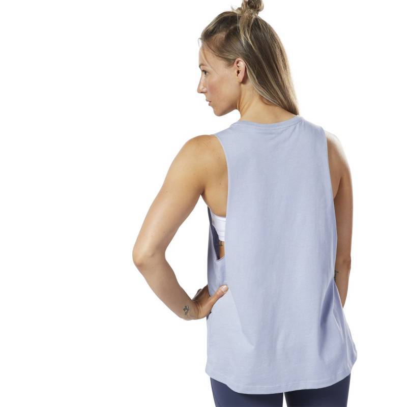 Dámský top Reebok CrossFit Surfer Flamingo Muscle - EC1460