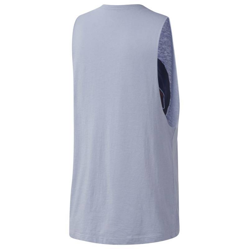 Dámský top Reebok CrossFit Surfer Flamingo Muscle - EC1460