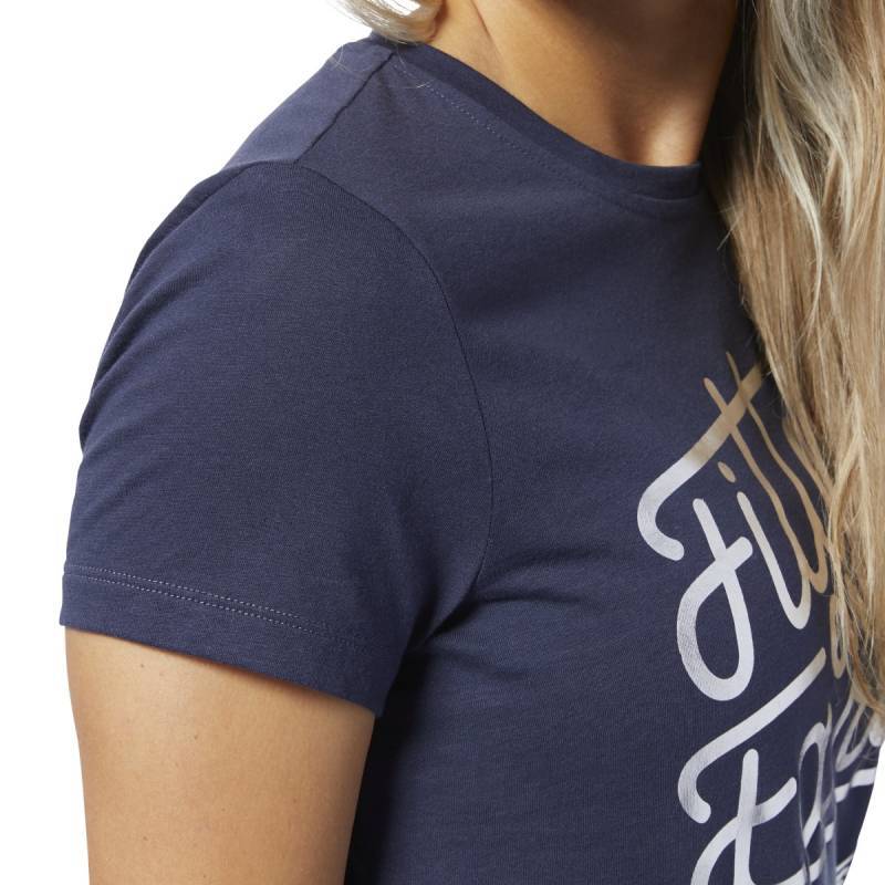 Woman T-Shirt Reebok CrossFit Fittest on Earth Tee - DY8411