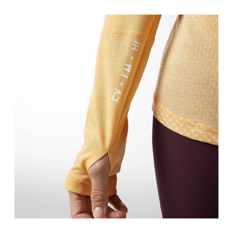 Reebok CrossFit triko LS BURNOUT GRAPHIC T B4523